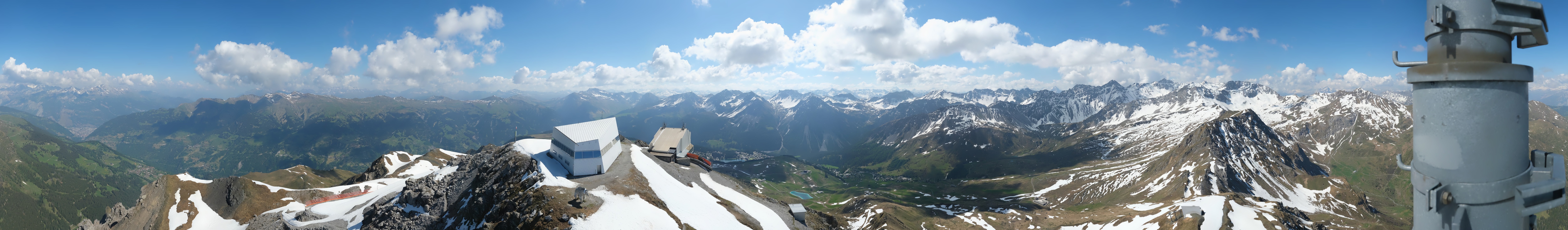 Archiv Foto Webcam Blickrichtung Arosa