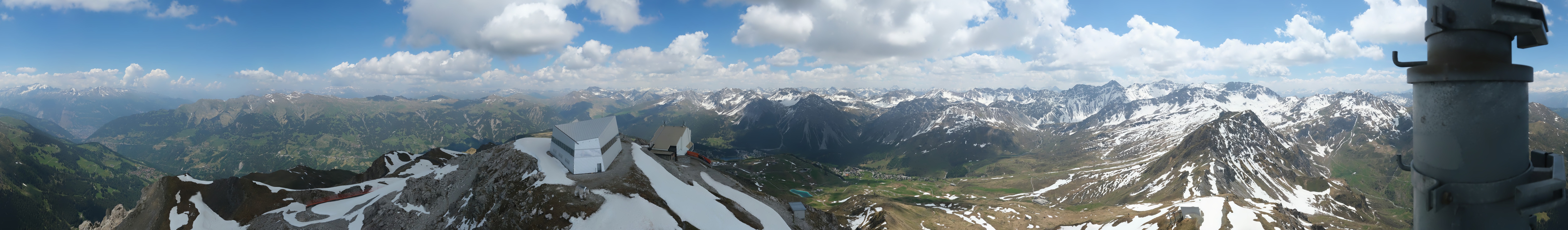 Archiv Foto Webcam Blickrichtung Arosa