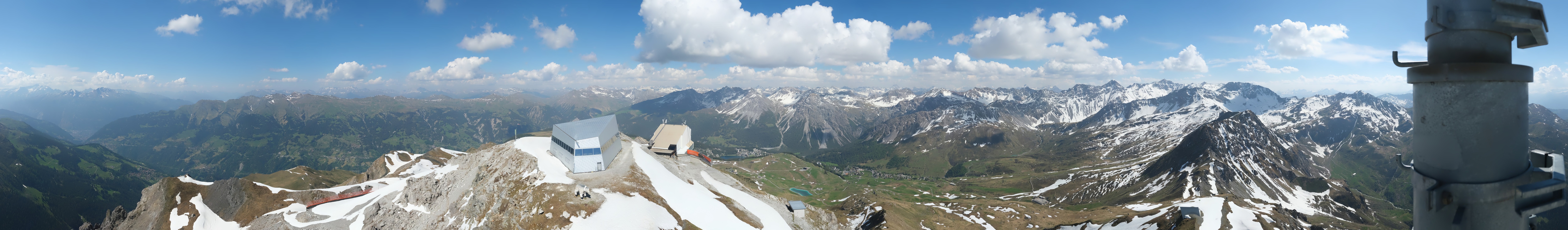 Archiv Foto Webcam Blickrichtung Arosa