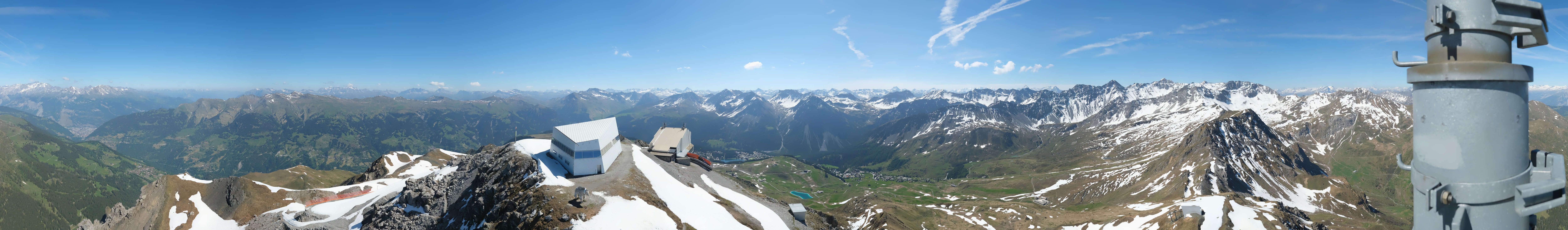 Archiv Foto Webcam Blickrichtung Arosa