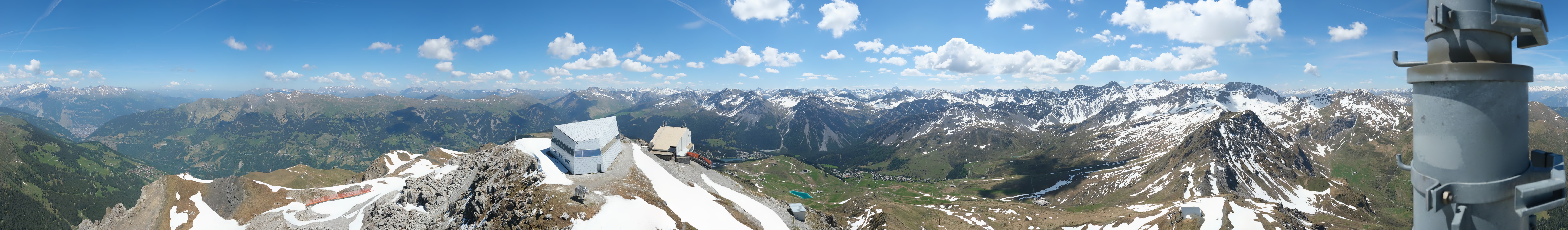 Archiv Foto Webcam Blickrichtung Arosa