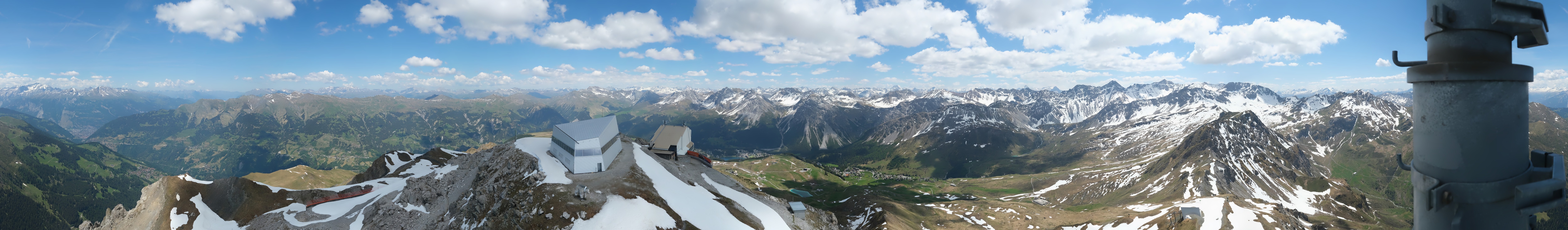 Archiv Foto Webcam Blickrichtung Arosa
