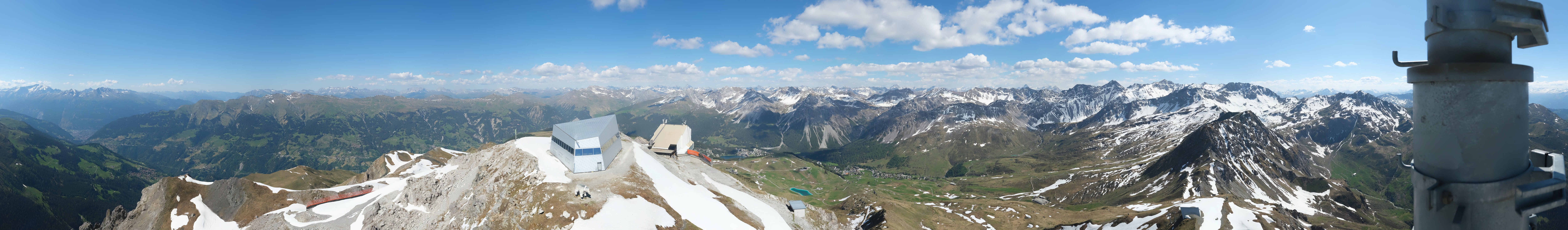 Archiv Foto Webcam Blickrichtung Arosa