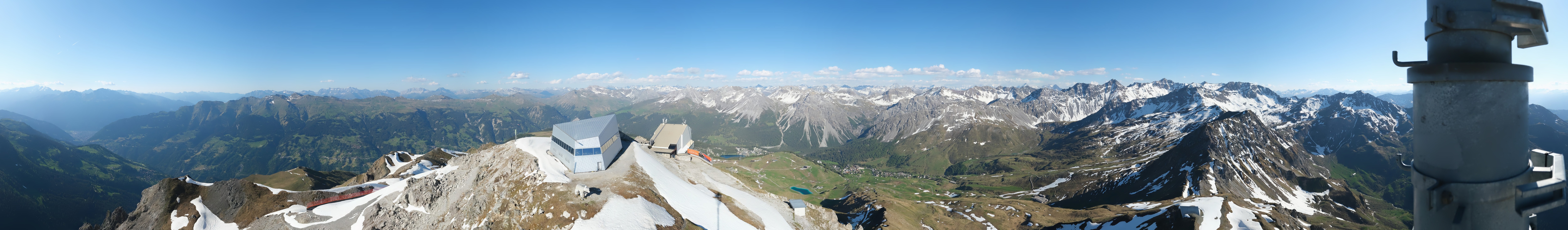 Archiv Foto Webcam Blickrichtung Arosa