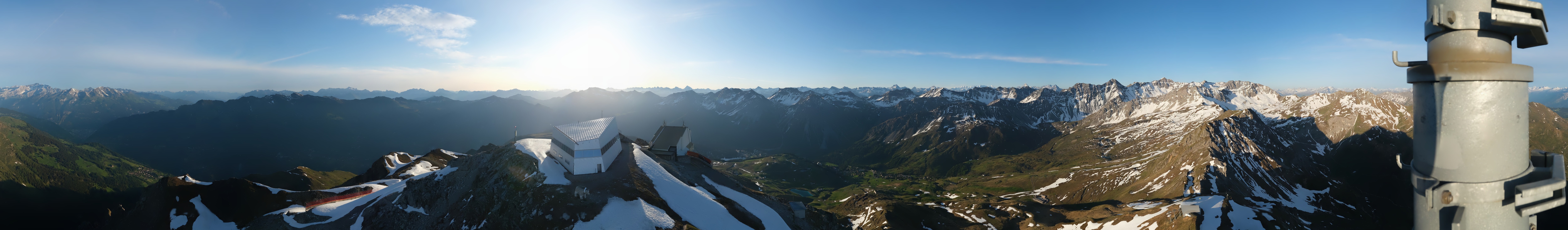 Archiv Foto Webcam Blickrichtung Arosa