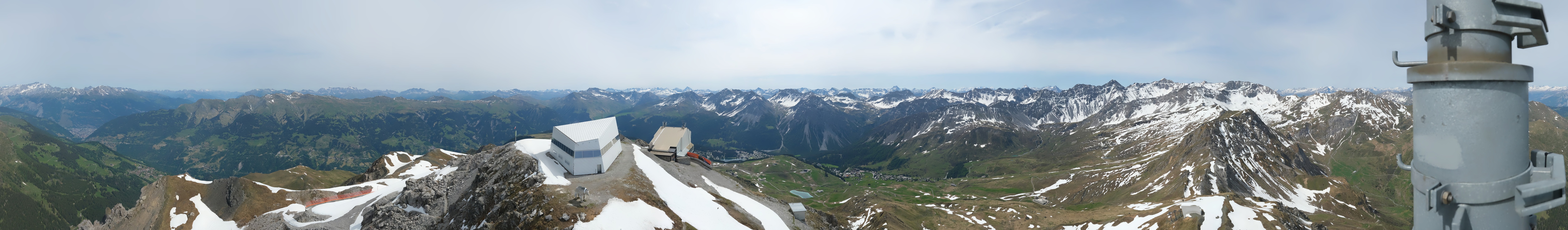 Archiv Foto Webcam Blickrichtung Arosa