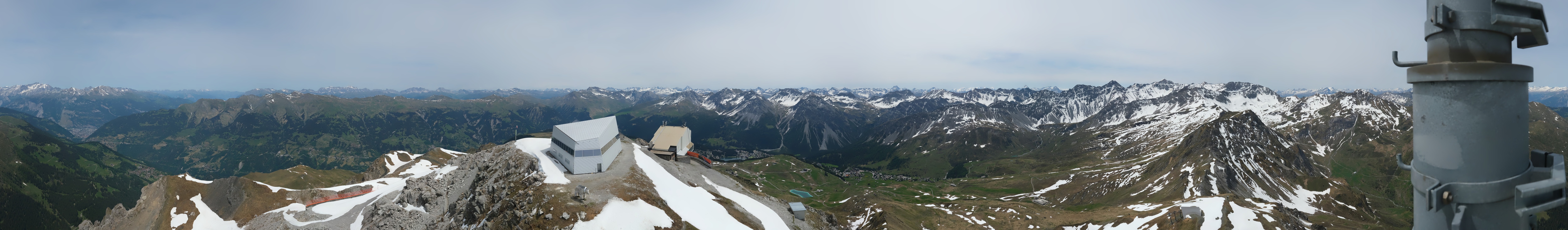 Archiv Foto Webcam Blickrichtung Arosa