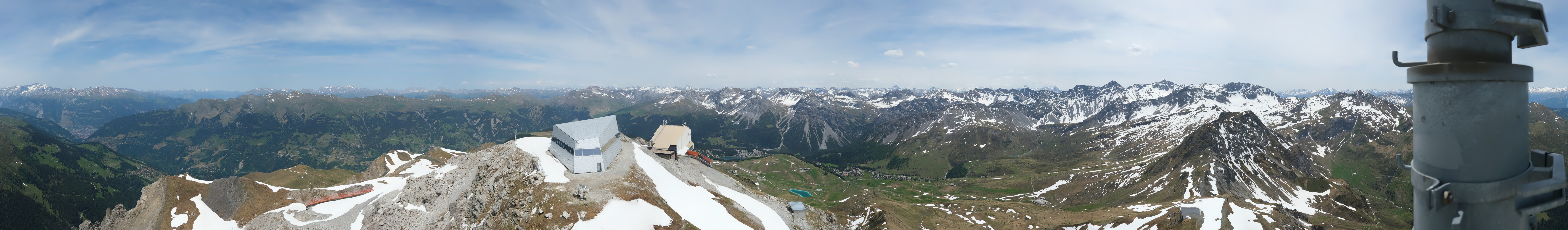 Archiv Foto Webcam Blickrichtung Arosa