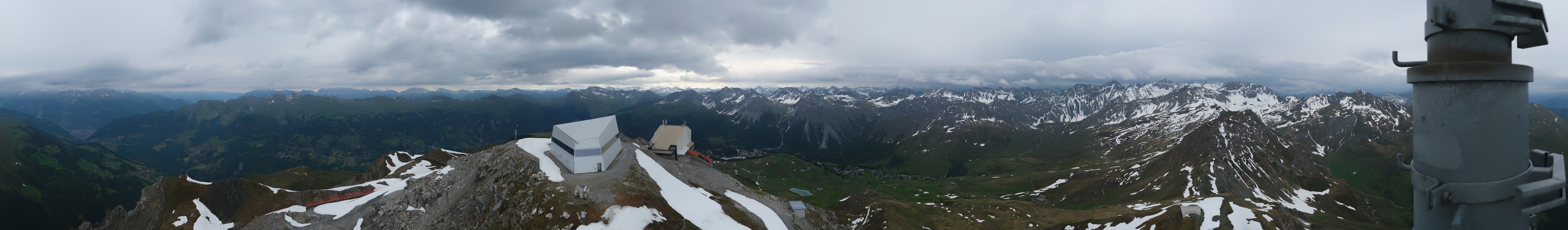 Archiv Foto Webcam Blickrichtung Arosa