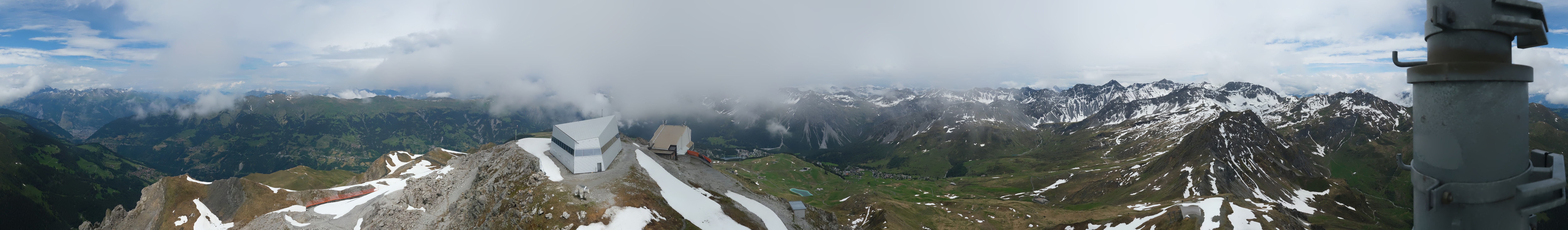 Archiv Foto Webcam Blickrichtung Arosa