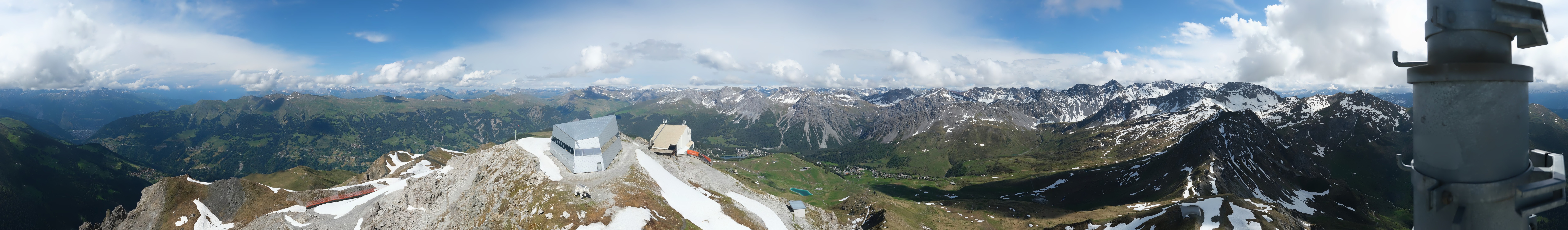 Archiv Foto Webcam Blickrichtung Arosa