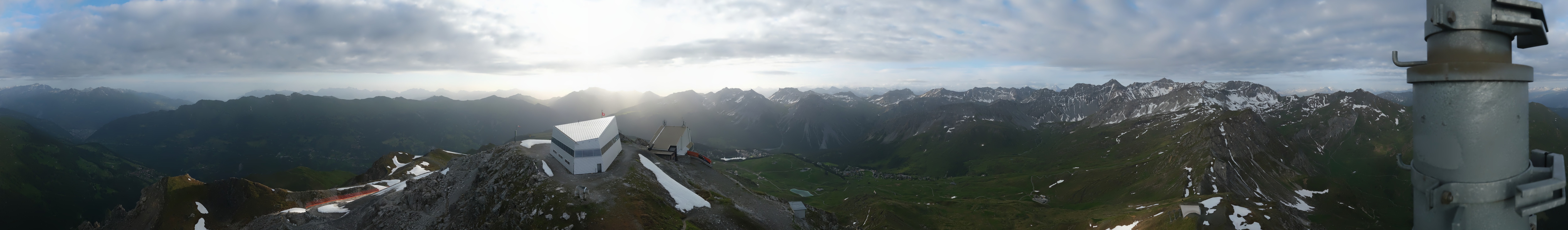 Archiv Foto Webcam Blickrichtung Arosa