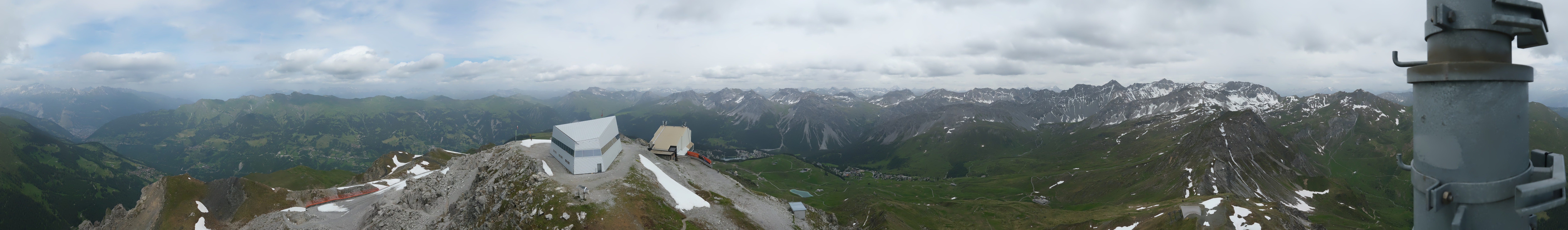 Archiv Foto Webcam Blickrichtung Arosa