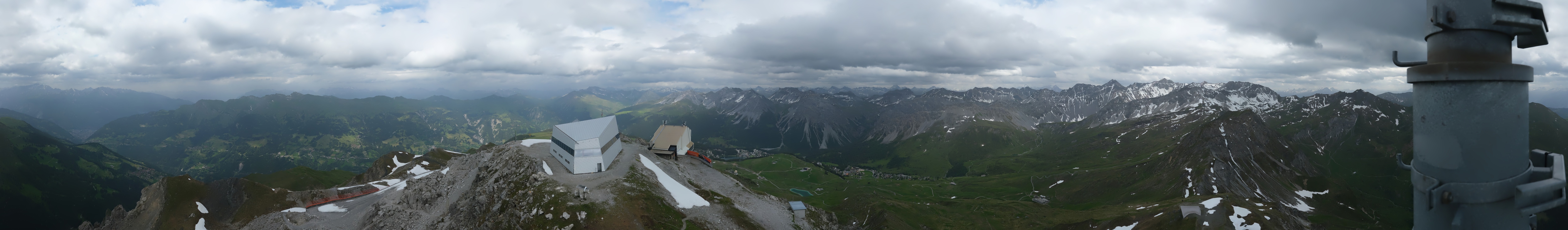 Archiv Foto Webcam Blickrichtung Arosa