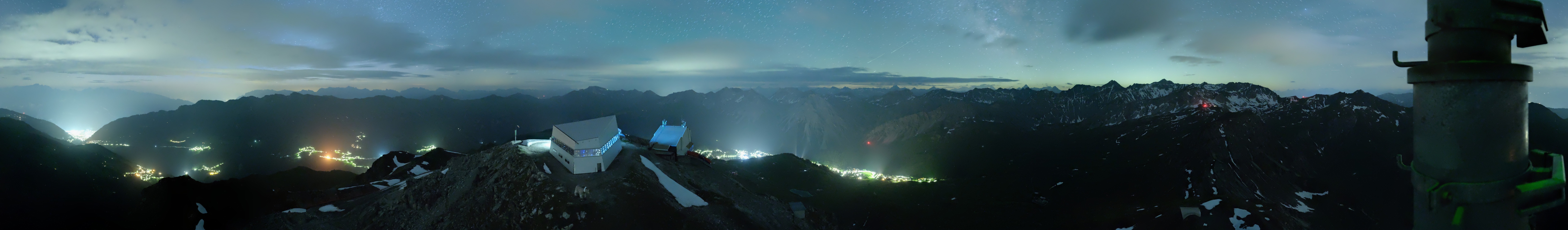 Archived image Webcam Arosa Lenzerheide, Weisshorngipfel