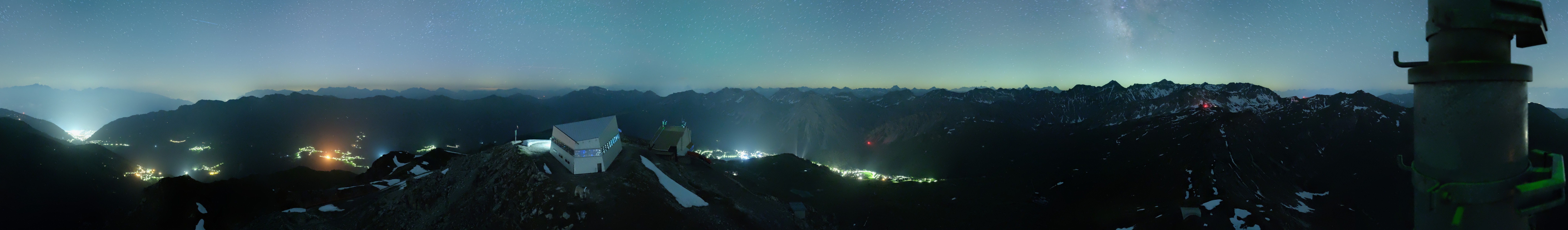 Archived image Webcam Arosa Lenzerheide, Weisshorngipfel