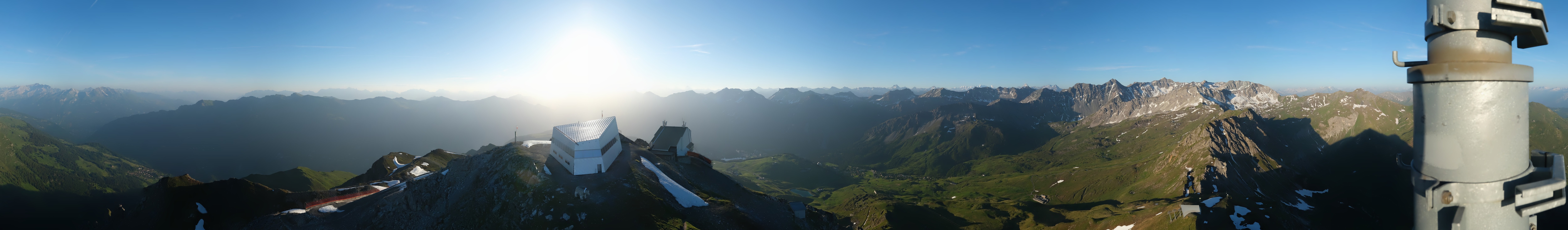 Archiv Foto Webcam Blickrichtung Arosa