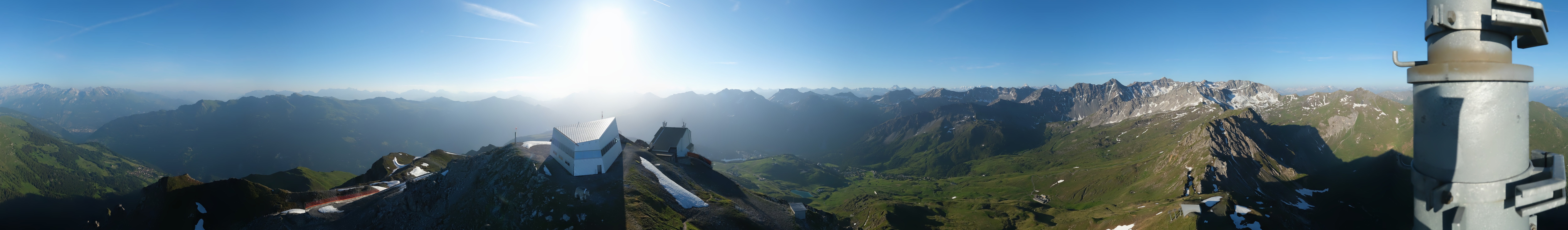 Archiv Foto Webcam Blickrichtung Arosa