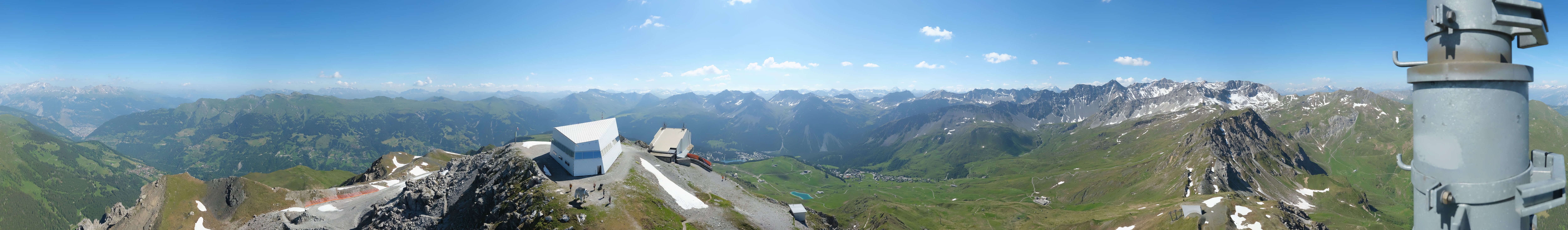 Archiv Foto Webcam Blickrichtung Arosa