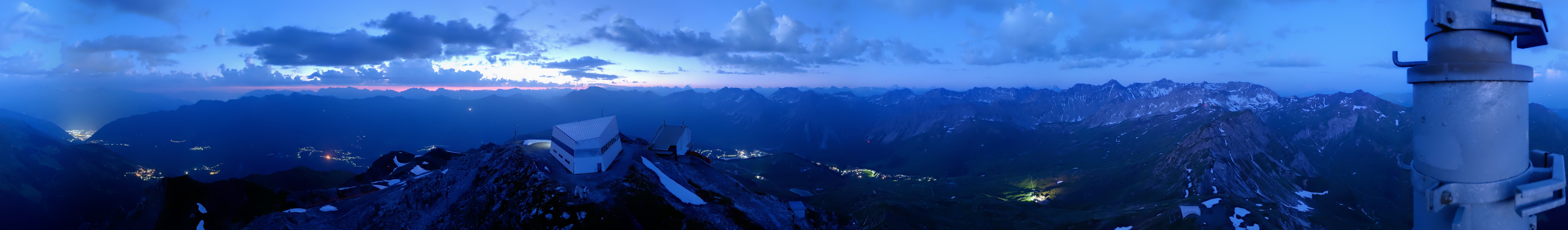 Archiv Foto Webcam Blickrichtung Arosa