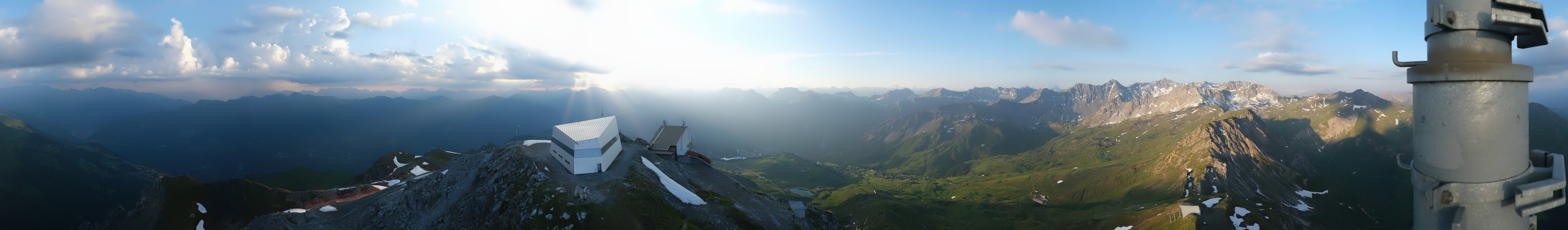 Archiv Foto Webcam Blickrichtung Arosa