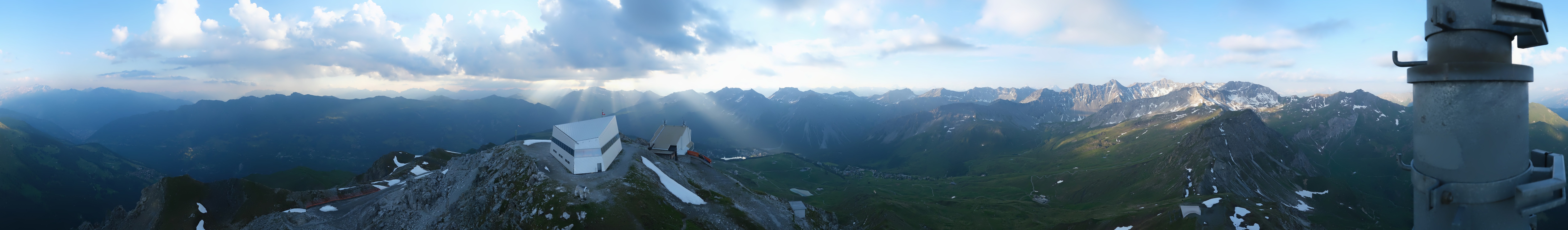 Archiv Foto Webcam Blickrichtung Arosa