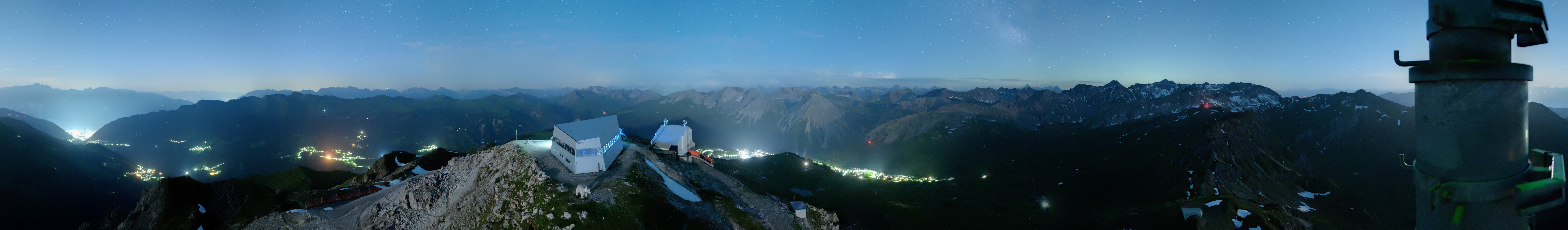 Archived image Webcam Arosa Lenzerheide, Weisshorngipfel
