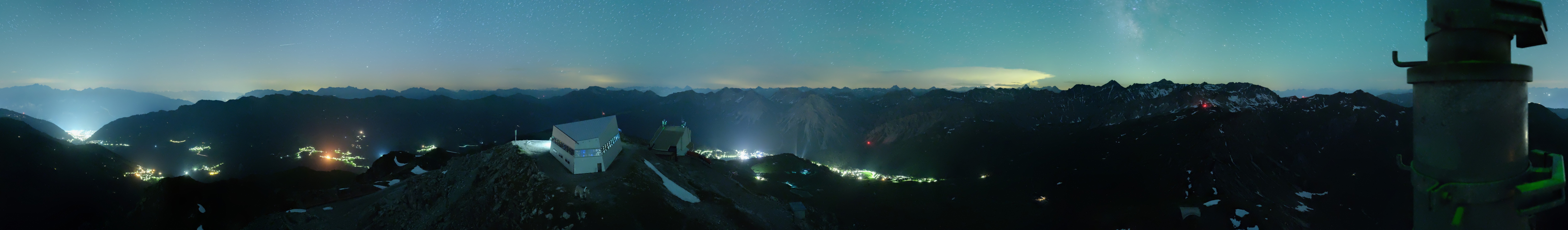 Archived image Webcam Arosa Lenzerheide, Weisshorngipfel