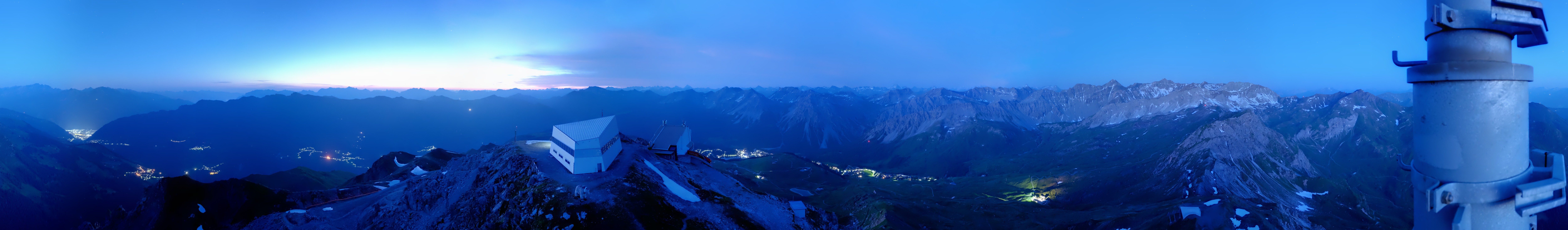 Archived image Webcam Arosa Lenzerheide, Weisshorngipfel