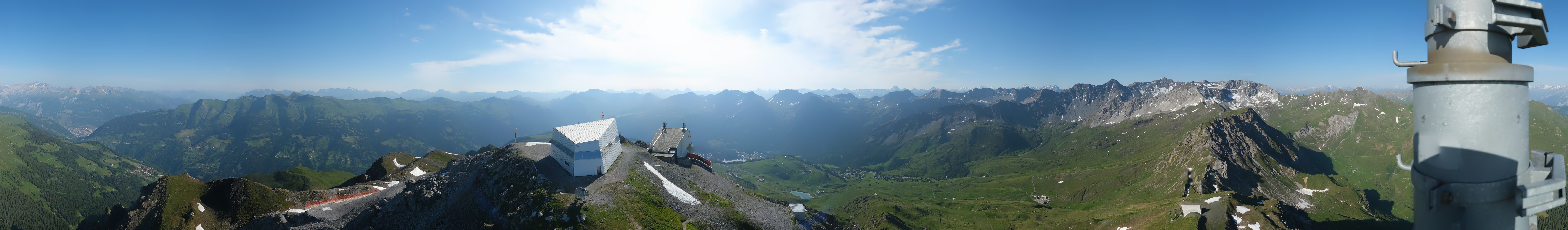 Archived image Webcam Arosa Lenzerheide, Weisshorngipfel
