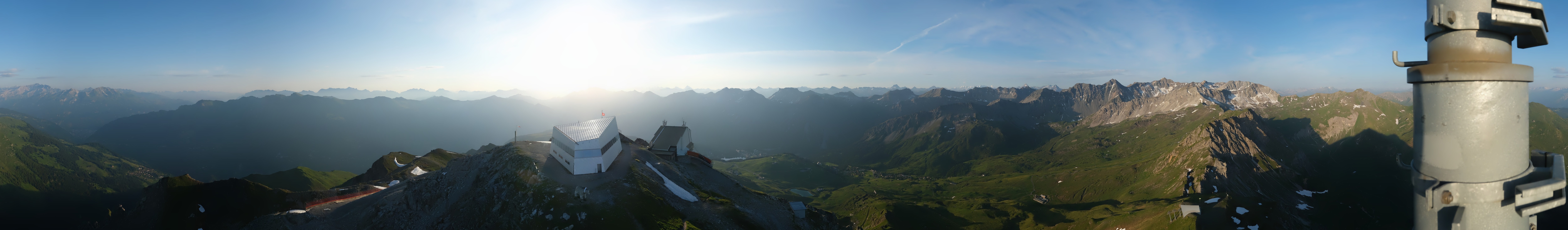 Archiv Foto Webcam Blickrichtung Arosa