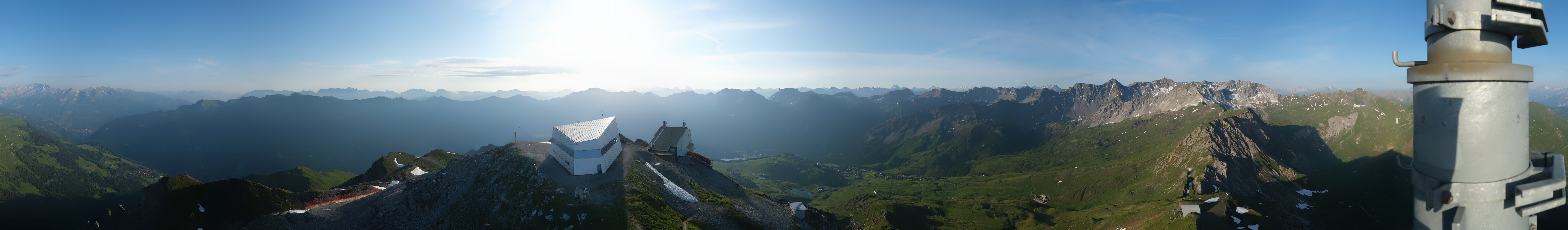 Archiv Foto Webcam Blickrichtung Arosa