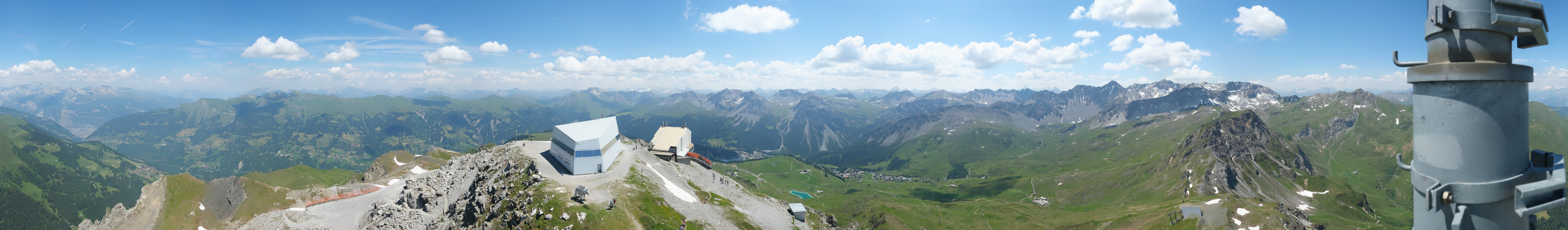 Archiv Foto Webcam Blickrichtung Arosa
