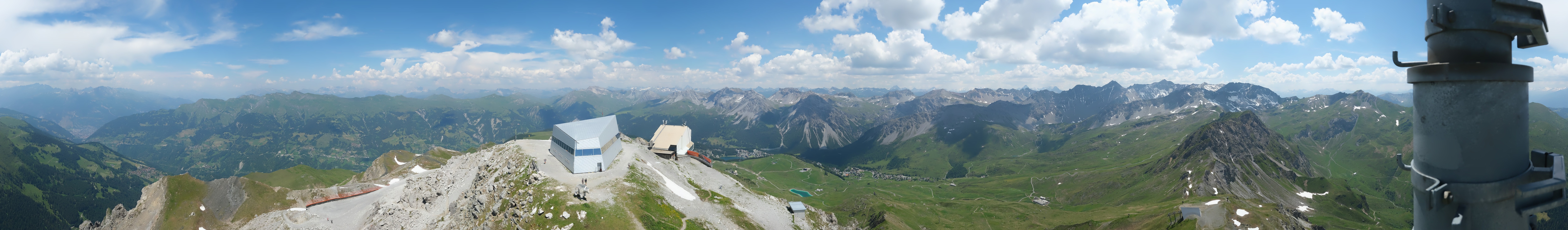 Archiv Foto Webcam Blickrichtung Arosa