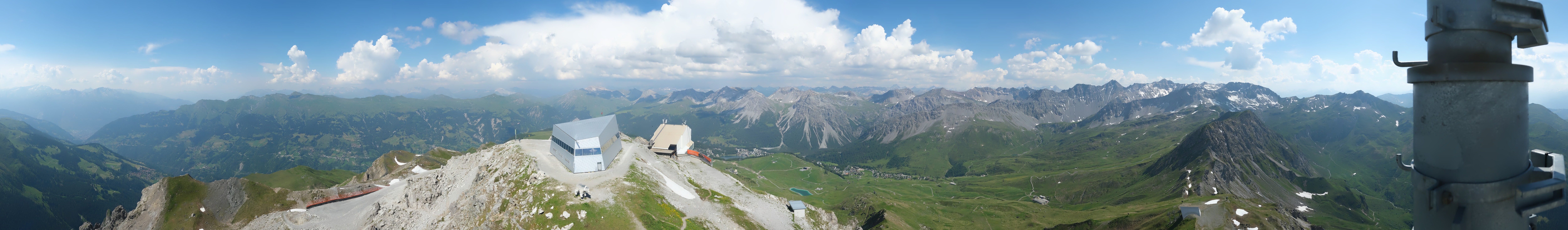 Archiv Foto Webcam Blickrichtung Arosa