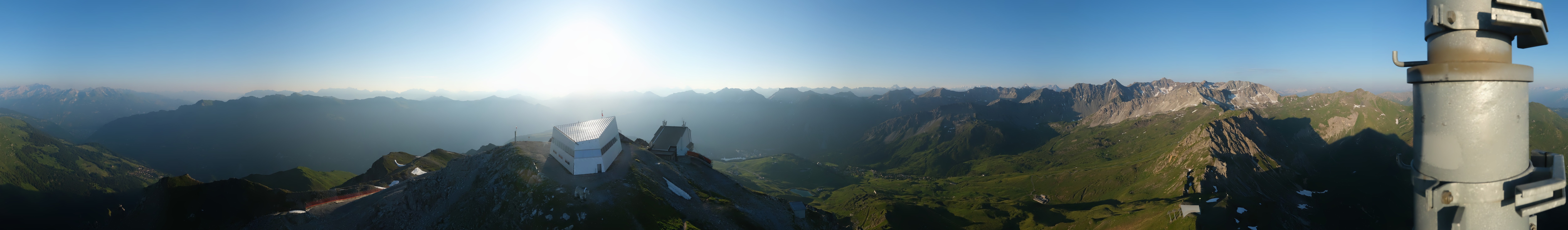Archiv Foto Webcam Blickrichtung Arosa