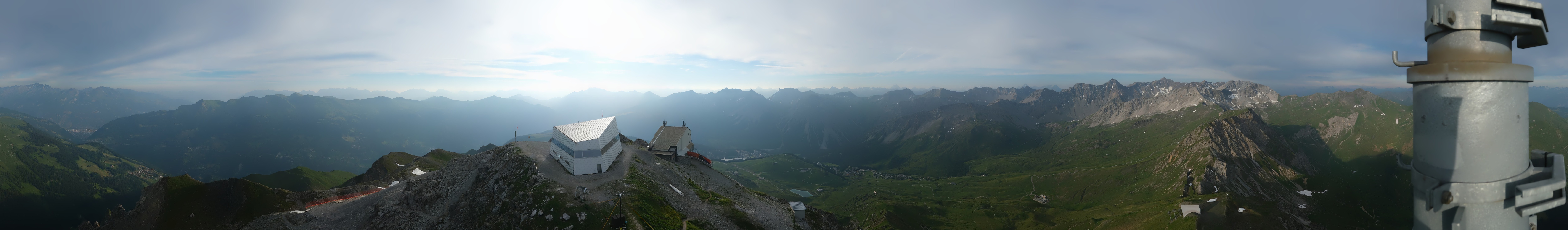 Archived image Webcam Arosa Lenzerheide, Weisshorngipfel