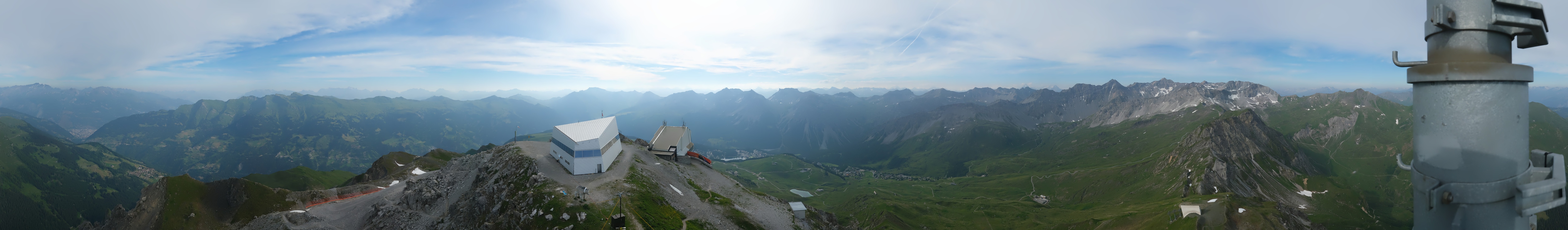 Archived image Webcam Arosa Lenzerheide, Weisshorngipfel