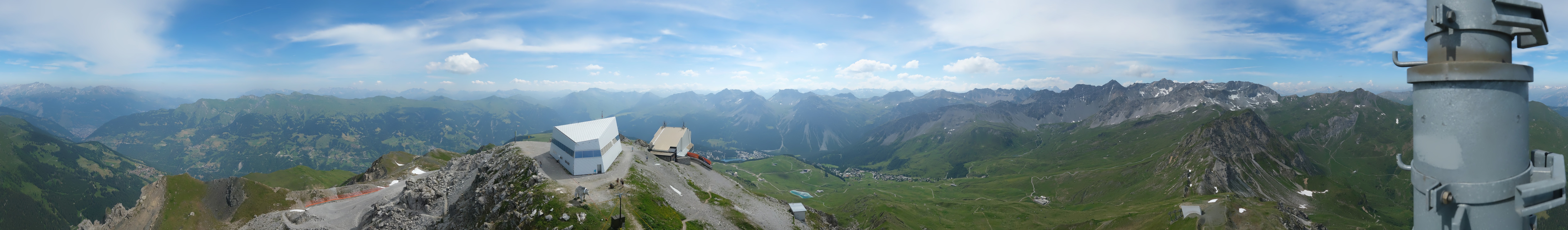 Archived image Webcam Arosa Lenzerheide, Weisshorngipfel