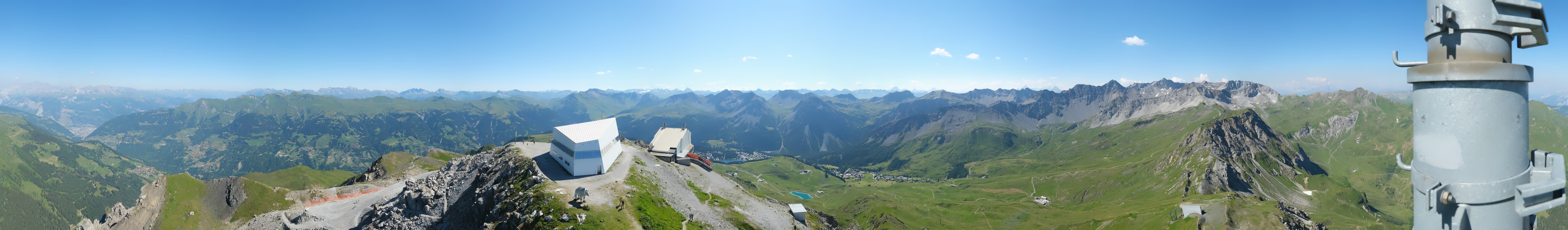 Archiv Foto Webcam Blickrichtung Arosa