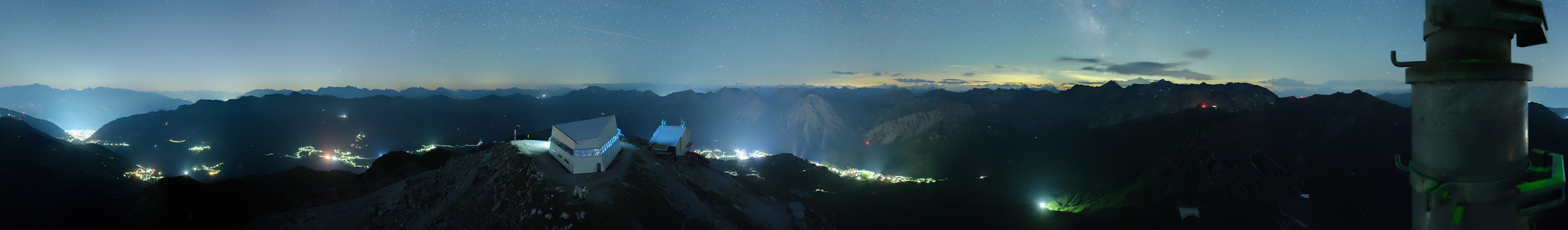 Archived image Webcam Arosa Lenzerheide, Weisshorngipfel