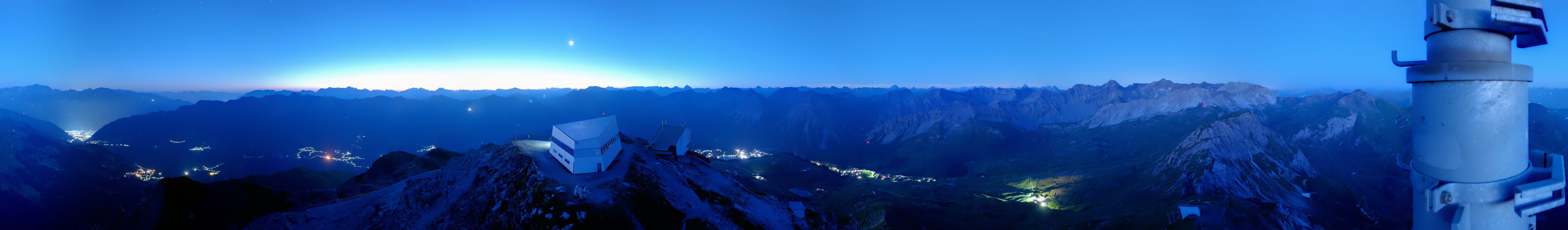 Archived image Webcam Arosa Lenzerheide, Weisshorngipfel