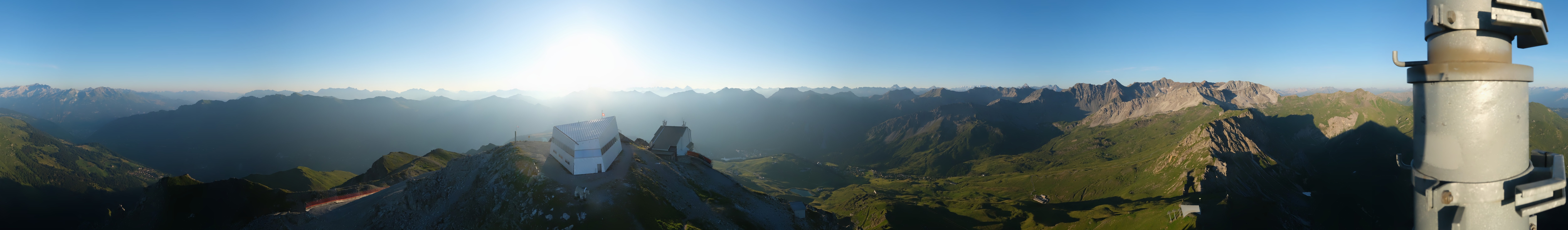 Archived image Webcam Arosa Lenzerheide, Weisshorngipfel