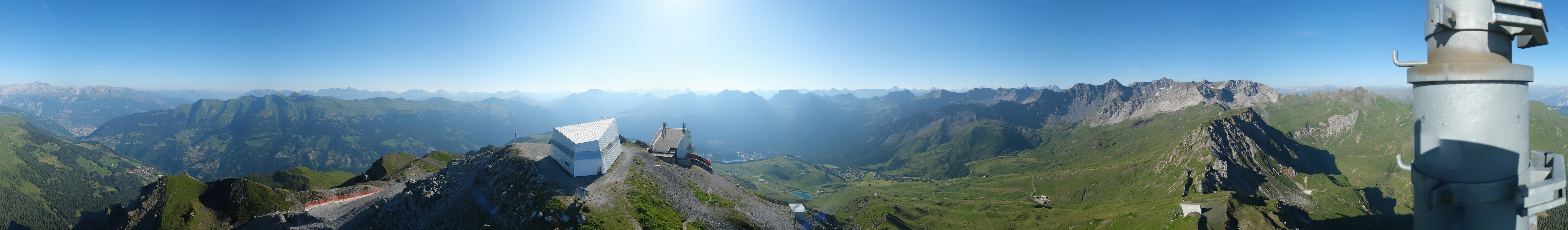 Archived image Webcam Arosa Lenzerheide, Weisshorngipfel