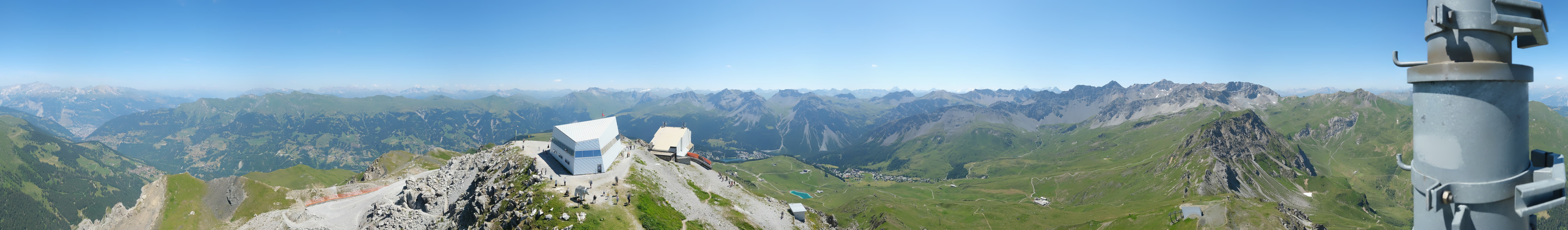 Archived image Webcam Arosa Lenzerheide, Weisshorngipfel