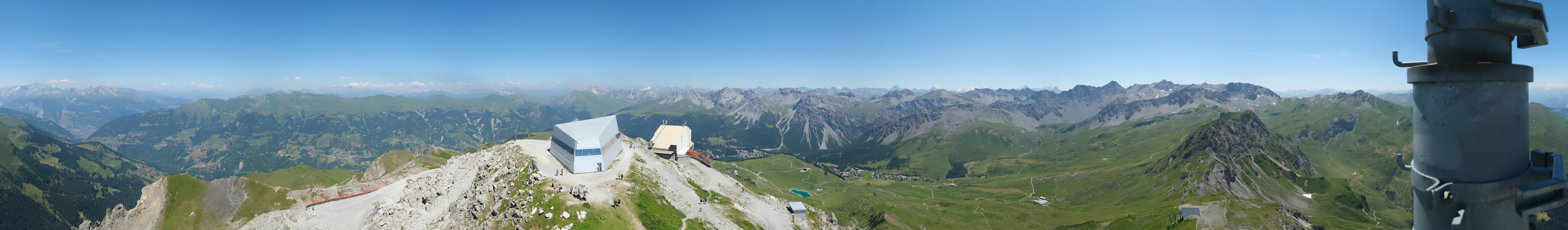 Archived image Webcam Arosa Lenzerheide, Weisshorngipfel