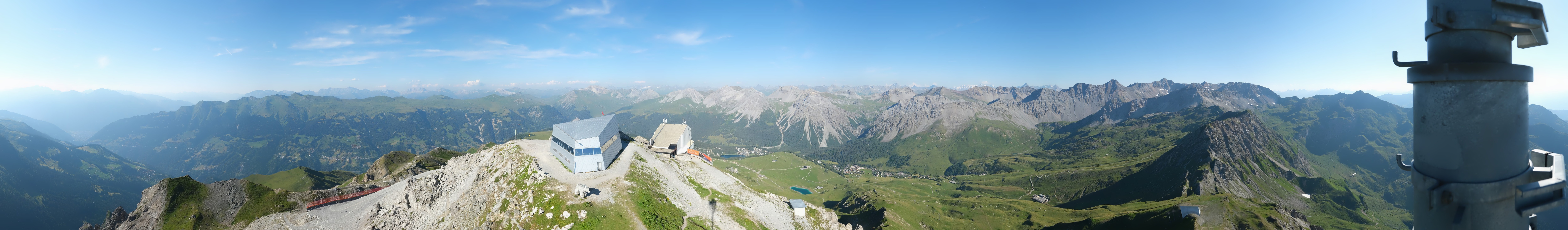 Archived image Webcam Arosa Lenzerheide, Weisshorngipfel