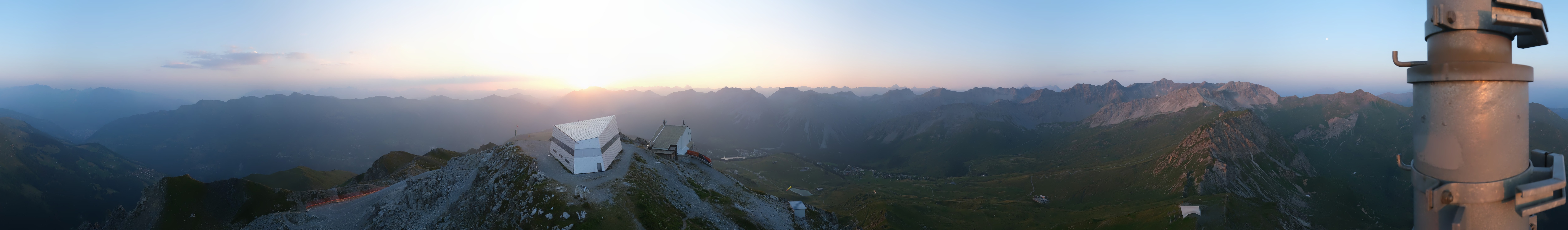 Archiv Foto Webcam Blickrichtung Arosa