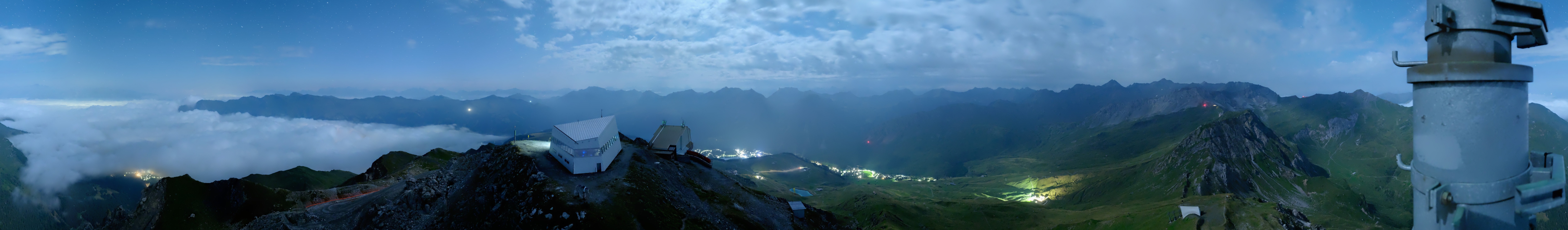 Archived image Webcam Arosa Lenzerheide, Weisshorngipfel