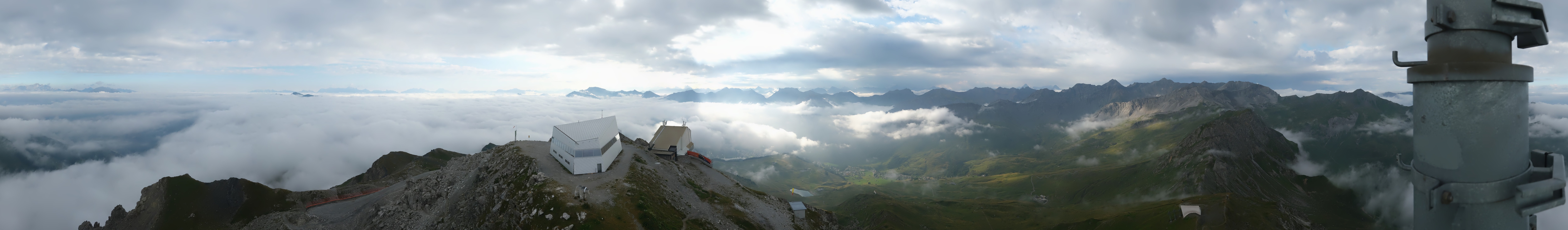 Archived image Webcam Arosa Lenzerheide, Weisshorngipfel